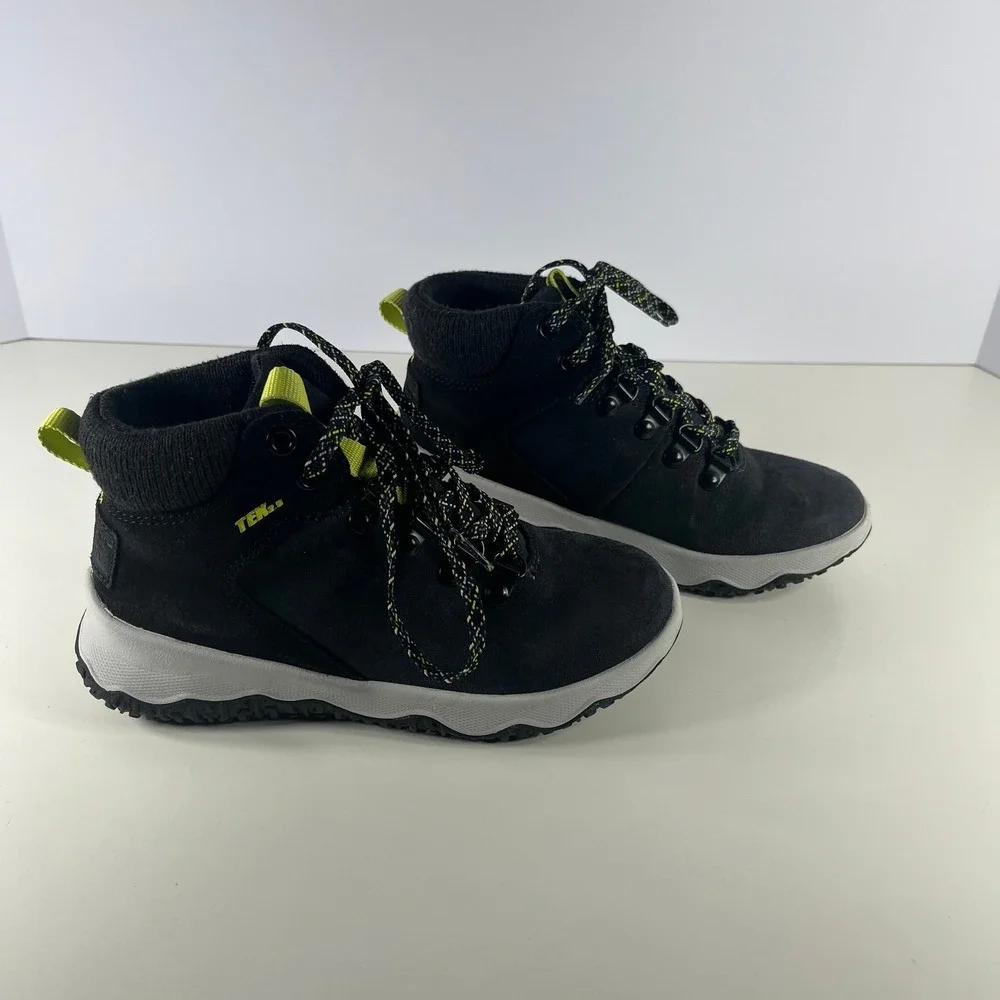 L.L.‎ Bean Trail Model Hikers Boots Kids Size 13 Black Tek 2.5 Outdoor Lace Up
